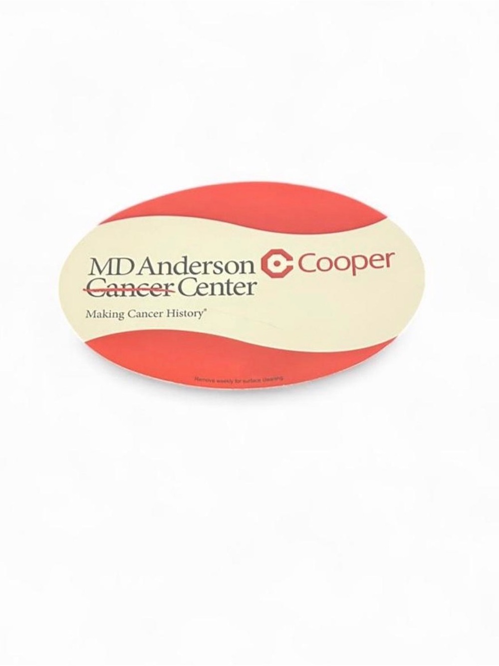 MD Anderson Cancer Center at Cooper Car magnet